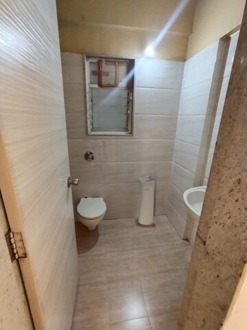Bathroom in 3 BHK Apartment at Soham Riveria, Anand Nagar – for Rent