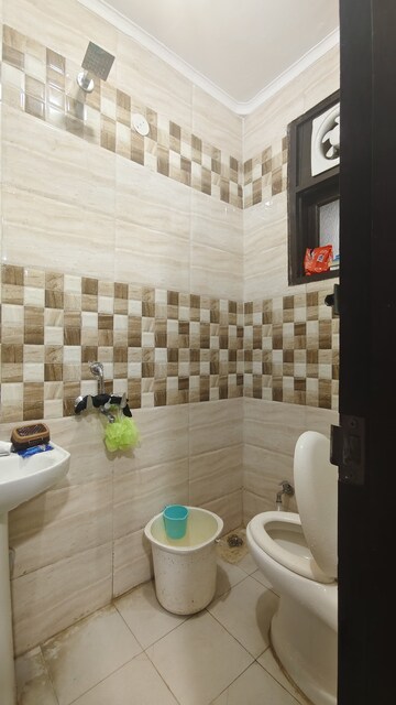 Bathroom in 1 BHK Builder Floor at Govindpuri – for Rent