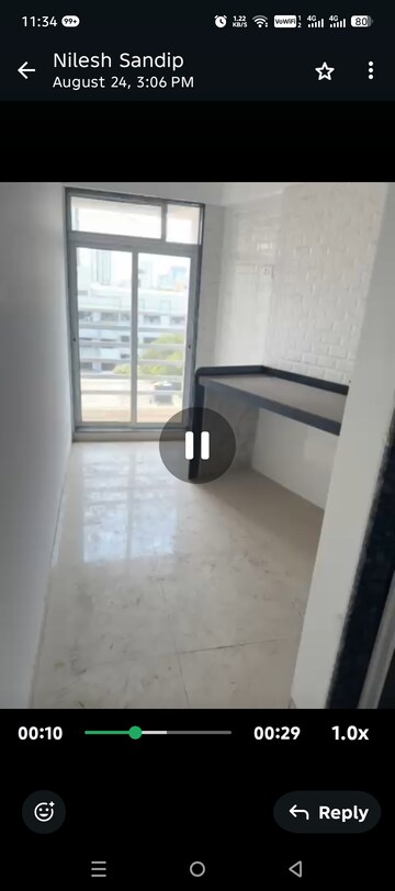 Kitchen in 1 BHK Apartment at Shiv Krupa Charai, Charai – for Sale