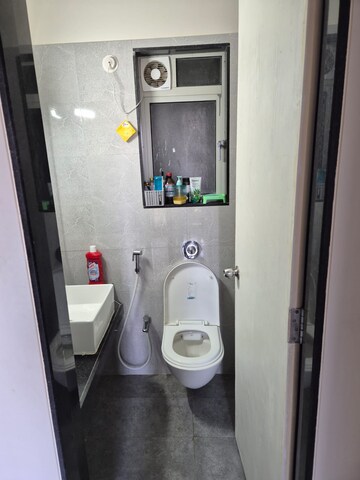 Bathroom in 2 BHK Apartment at Lalani Residency, Kavesar – for Rent