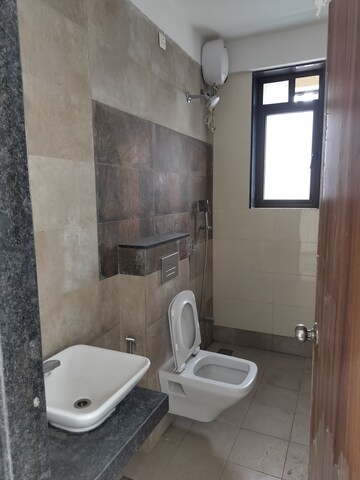 Bathroom in 3 BHK Apartment at Naman Habitat, Andheri West – for Rent