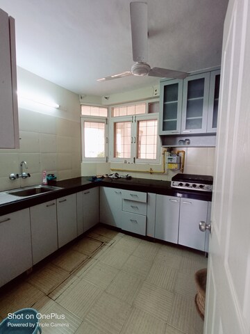 Kitchen in 2 BHK Apartment at Ansal Sushant Apartments, Sushant Lok I – for Rent
