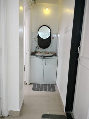 Bathroom in 2 BHK Apartment at Mittal Atria, Dhanori – for Rent