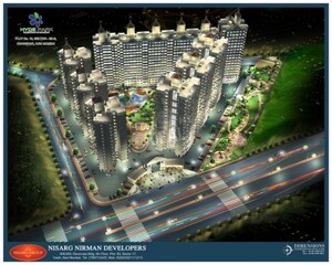 Master Plan in 1 BHK Apartment at Nisarg Hyde Park, Kharghar – for Sale