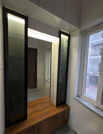 Building Lobby in 3 BHK Apartment at Stand Alone Apartment, Madhapur – for Rent