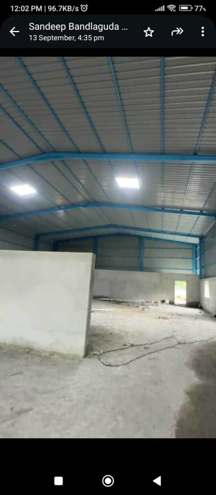 undefined, bandlaguda jagir Commercial Warehouse 6825 Sq.Ft. In Bandlaguda Jagir Hyderabad 9203801
