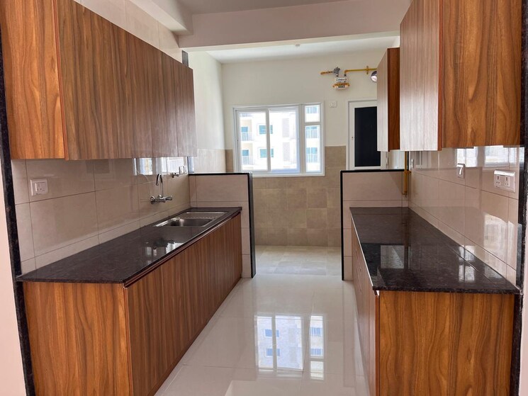 Kitchen, lnt-raintree-boulevard 3 Bedroom 1655 Sq.Ft. Apartment In Hebbal Bangalore 9203818