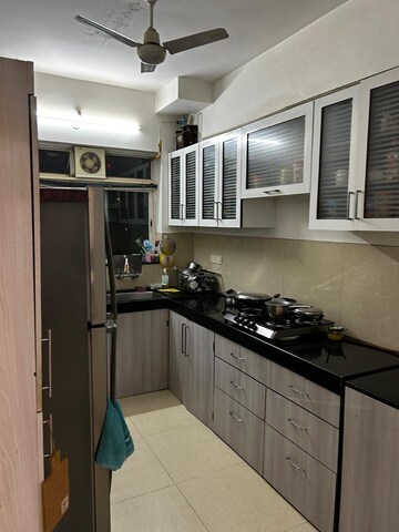 Kitchen in 2 BHK Apartment at Unnathi Woods Phase 3, Ghodbunder Road – for Rent