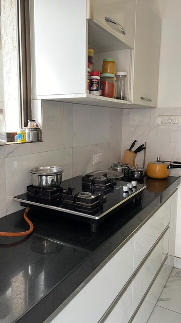 Kitchen in 4 BHK Apartment at Raymond Ten X Vibes, J K Gram – for Sale
