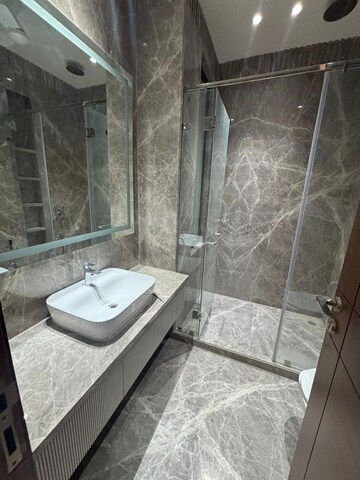 Bathroom in 4 BHK Builder Floor at East Of Kailash – for Rent