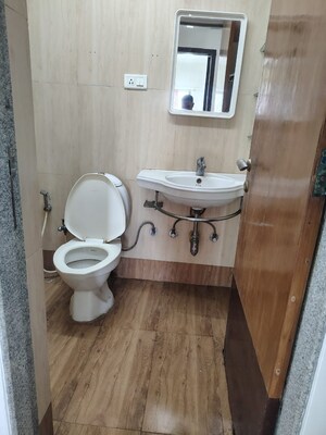 Bathroom in 2 BHK Apartment at Sugee Akanksha, Dadar West – for Rent