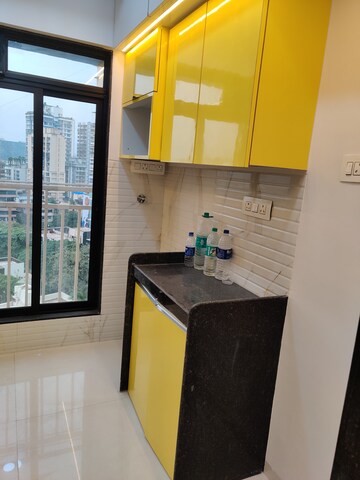 Furnished Amenities in 1 BHK Apartment at Oxford Navrang Crystal, Goregaon West – for Rent