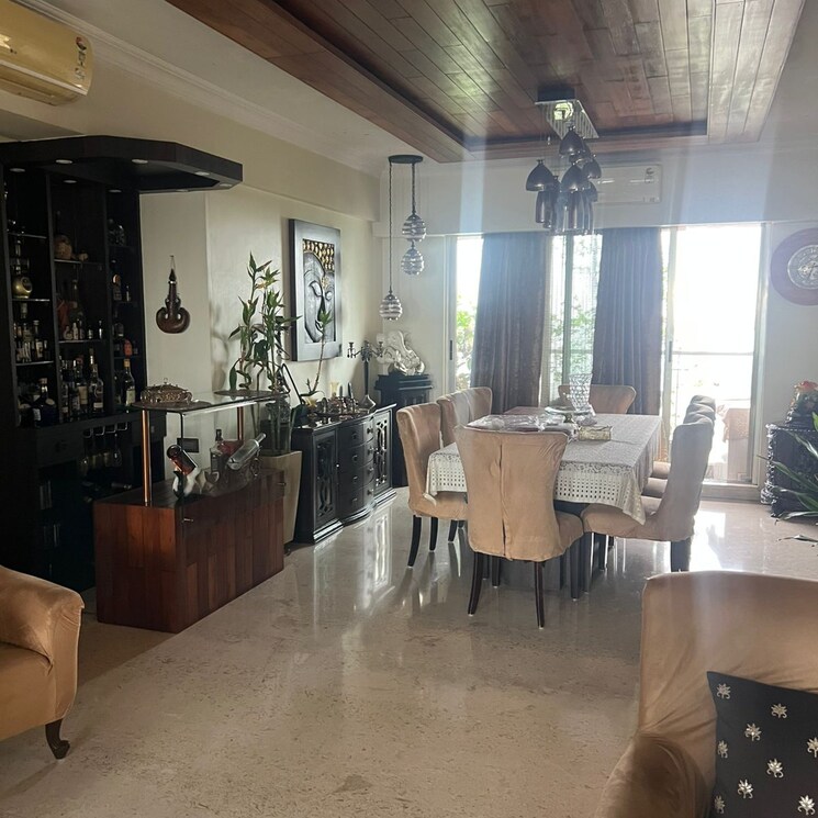 Living Room, raj-grandeur 4 Bedroom 3360 Sq.Ft. Apartment In Bsnl Colony Mumbai 9203954