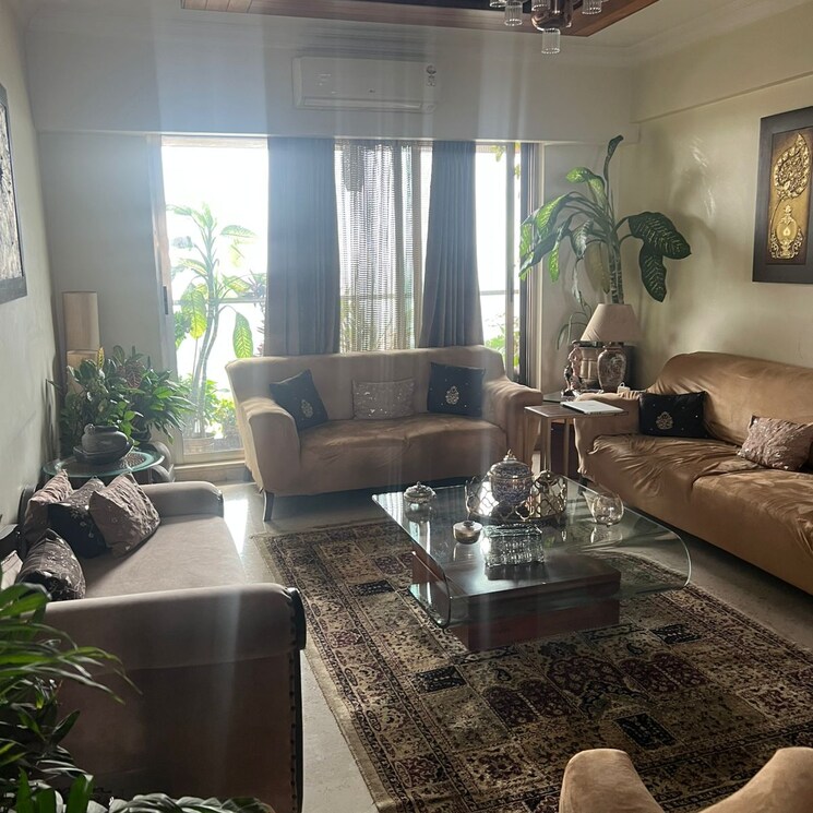 Living Room, raj-grandeur 4 Bedroom 3360 Sq.Ft. Apartment In Bsnl Colony Mumbai 9203954