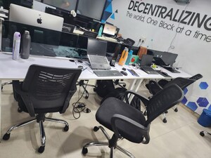 Team Area in  Office Space at Sola – for Rent