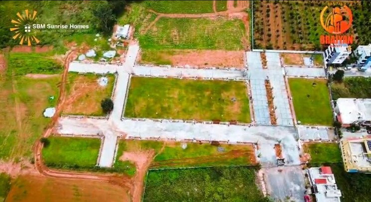 Map Location, sbm-sunrise-homes  1200 Sq.Ft. Plot In Marsur Bangalore 9204001