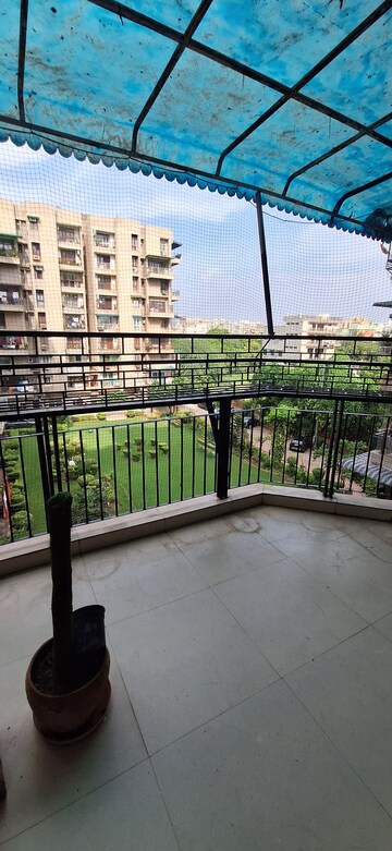 Balcony in 3 BHK Apartment at Sector 23 Dwarka – for Rent