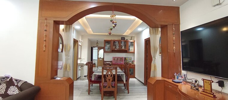 Living Room, shyamal 3 Bedroom 2200 Sq.Ft. Apartment In Shyamal Ahmedabad 9204163