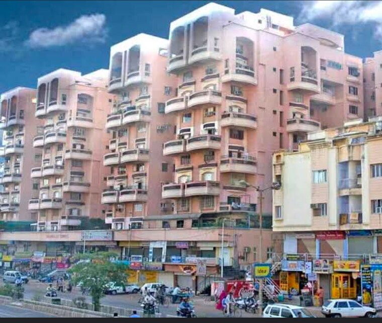 Exterior View, shyamal 3 Bedroom 2200 Sq.Ft. Apartment In Shyamal Ahmedabad 9204163