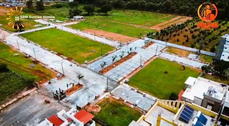 Map Location, sbm-sunrise-homes  1200 Sq.Ft. Plot In Marsur Bangalore 9204001