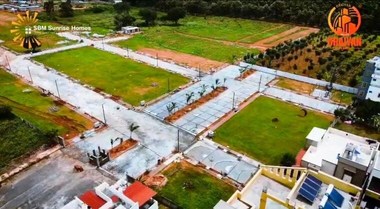 Map Location, sbm-sunrise-homes  1200 Sq.Ft. Plot In Marsur Bangalore 9204001