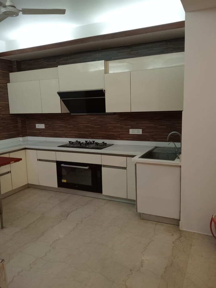 Kitchen, palm-residency-chhatarpur 2 Bedroom 900 Sq.Ft. Builder Floor In Chattarpur Delhi 9204161