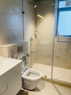 Bathroom in 2 BHK Apartment at Kasturi Eon Homes, Hinjewadi – for Rent