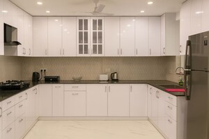 Kitchen in 4 BHK Builder Floor at Geetanjali Enclave – for Rent
