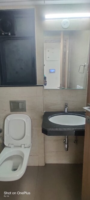 Bathroom in 1 BHK Apartment at Godrej Urban Park, Chandivali – for Rent