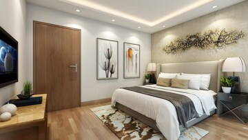 Bedroom in 2 BHK Apartment at Arete India Our Homes 3, Sohna Sector 6 – for Sale