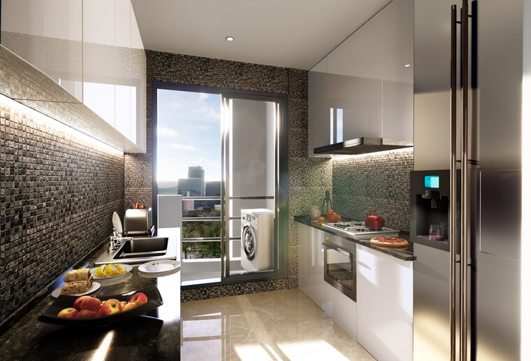 Kitchen, mittal-urna-71p 3 Bedroom 964 Sq.Ft. Apartment In Borivali East Mumbai 9204405