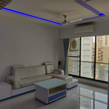 Living Room in 2 BHK Apartment at Lalani Residency, Kavesar – for Rent