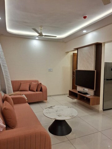 Living Room in 2 BHK Apartment at Yashwin Supernova, Wakad – for Sale
