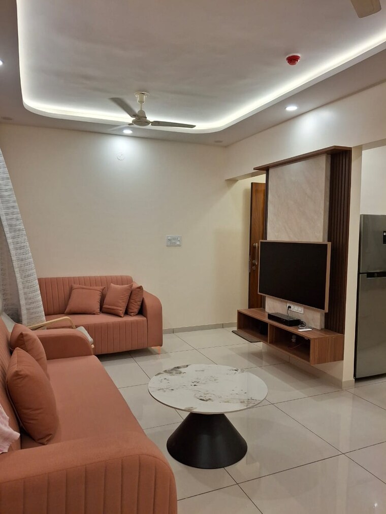 Living Room, yashwin-supernova 2 Bedroom 713 Sq.Ft. Apartment In Wakad Pune 9204523