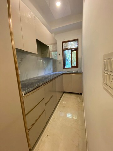 Kitchen in 2 BHK Builder Floor at Saket – for Rent