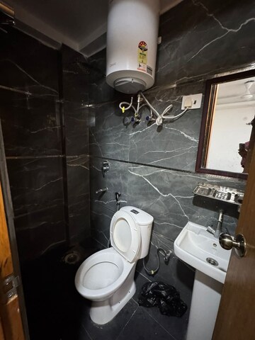 Bathroom in 2 BHK Builder Floor at Saket – for Rent