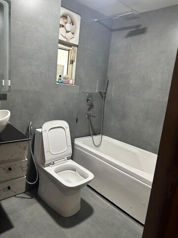 Bathroom in 2 BHK Apartment at Wave Dream Homes, Wave City – for Rent