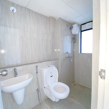 Attached Bathroom in 1 BHK Apartment at Runwal Gardens, Bhadra Nagar – for Rent