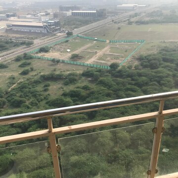 Balcony in 3.5 BHK Apartment at Sector 79 – for Rent