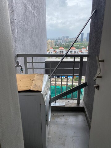 Balcony in 2 BHK Apartment at Bramhacorp F Residences, Kalyani Nagar – for Rent