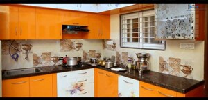 Kitchen in 3 BHK Apartment at Trishala The Life, Hi Tech City – for Rent
