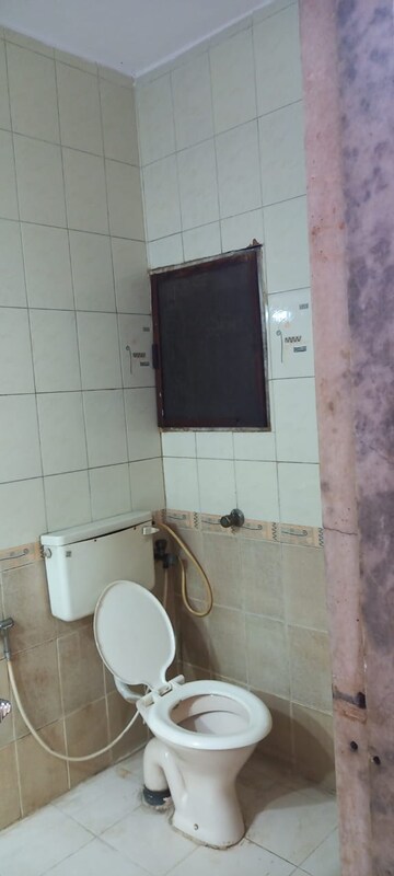Bathroom in 2 BHK Apartment at Kailash Plaza, Kopar Khairane – for Rent
