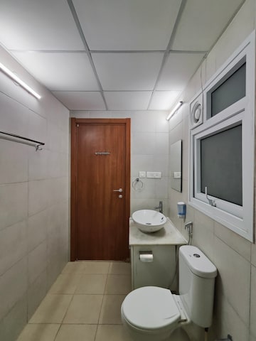 Kitchen in 2 BHK Apartment at Bhartiya Nikoo Homes, Thanisandra Main Road – for Rent