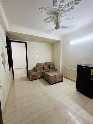 Living Room in 1 BHK Builder Floor at Saket – for Rent