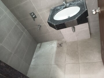 Bathroom in 3 BHK Apartment at Shapoorji Pallonji Sensorium, Hinjewadi – for Rent