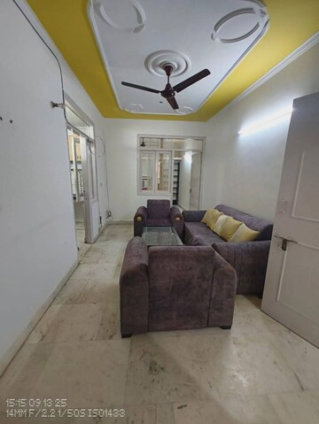 Living Room in 2 BHK Builder Floor at Saket – for Rent