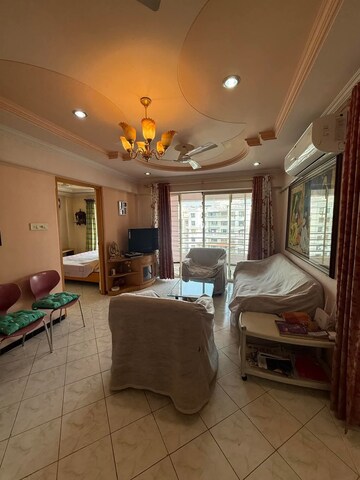 Living Room in 3 BHK Apartment at Clover Heights, Wanowrie – for Rent