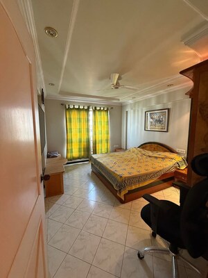 Living Room in 3 BHK Apartment at Clover Heights, Wanowrie – for Rent