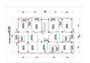 Floor Plan in 1 BHK Apartment at Basisthpur – for Sale