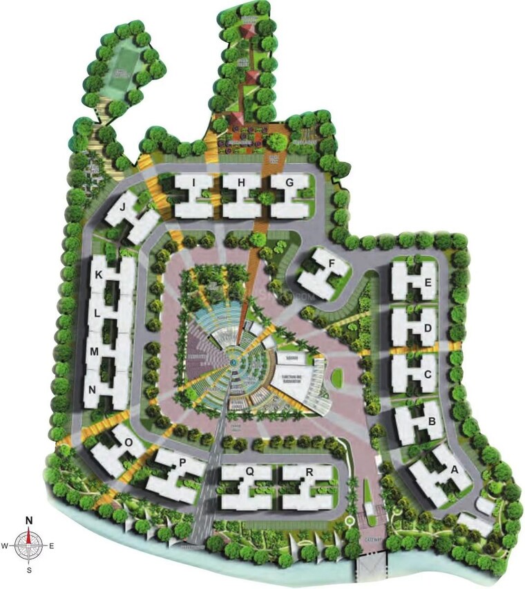 Master Plan, amit-astonia-royale 3 Bedroom 1600 Sq.Ft. Apartment In Ambegaon Budruk Pune 9205006